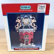 New Lemax 1999 Village Collection Clock Tower In Box