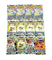 12 Pokemon Sword & Shield Brilliant Stars Factory Sealed Booster Packs