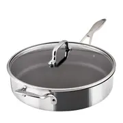 5-Quart ScratchDefense™ C1 Nonstick Sauté Pan with Lid and Helper Hand