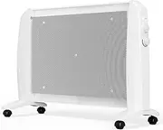 STORM HERO 2000W Portable Heater for Bedroom- Quiet Electric Heater for Medium Large Space, Convection Panel Heaters for Indoor Use, 11 Adjustable Thermostat Setting Home Heater, 3 Power Setting
