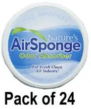 Nature's Air Sponge 101-1DP 1/2 lb Original Odor Absorber Absorbent - Pack of 24