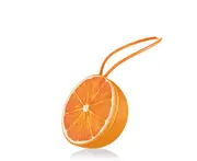 Cartoon Fruit Bluetooth Speaker Wireless Bluetooth Speaker Outdoor Fruit Small Sound Phone Mobile Subwoofer-Orange