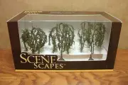 BACHMANN SCENE SCAPES HO SCALE 3" - 3.5" WILLOW TREES (3) TREES/BOX