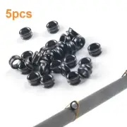 Fishing Rod Guides Ring 3/4/5/6 5pcs Rod Repair Kit Self-contained Groove