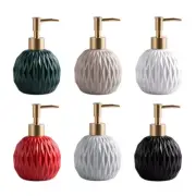 Durability Hand Soap Dispenser Portable Ceramic Bottle for Frequent Travelers