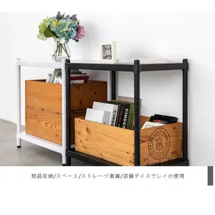 dayneeds 高強度鐵板三層收納層架60x35x60公分(烤漆白)單層荷重200kg無洞鐵板層架 底部補強