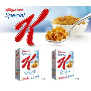 家樂氏 Special K原味香脆麥米片205g 早餐穀物脆片買兩包送贈品