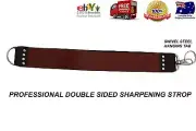 LEATHER BARBER SALON STRAIGHT CUT THROAT RAZOR BLADE SHARPENING STROP/BELT/STRAP