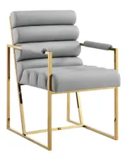 Inspired Home Madelyne Upholstered Dining Chair