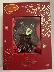 Waterford 2015 ANNUAL SNOWSTAR Crystal Ornament New 40005038 NIB