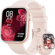 Smart Watch 2024 Newest 1.85 Inch Fitness Tracker,Multiple Sports Modes, Waterproof Women's Men's Fitness Watch for Android iPhone