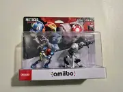 Nintendo amiibo Metroid Dread - Samus and E.M.M.I. Figures (2 Pack Set) Rare