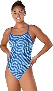 [Speedo] 800241143120 St Vortex Maze Flyback 1Pc Swimsuit, Team Royal Blue 20