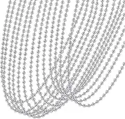 [ASBEFORE] 12Pcs Fake Pearl Necklace Party Costume: Jewelry Long White Faux Pearl Necklace Bulk Party Favors Plastic Flapper Bead Strand for Women 1920s Wedding Bridal Shower Tea Birthday Decorations（12 Pack,