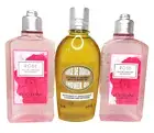 L'OCCITANE EN PROVENCE 3 Piece Gift Set - 2 Rose Shower Gels, 1 Shower Oil