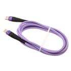 For Galaxy A23/A24/A25 Type-C to USB-C Purple 6ft PD Cable Long Charger Cord