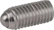4/6/10pcs Spring Bead Head Screws Full Thread Pitch M5 M6 M8 Size Set Position Ball Fastener Stainless Steel(60mm,M8 (4pcs))