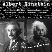 Albert Einstein FBI Files - Correspondence - Atomic Bomb Papers - Docs USB Drive