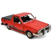 Boyle 1986 Subaru Brumby Ute Metal Ornament Home Vehicle/Car Decor Red 33cm