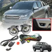 Clear Lens Fog Lamp Spot Light For Ford Ranger Xlt Mk Px3 Pickup 2018 2019 2020 (for: Ford)
