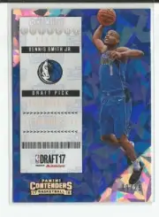 2017-18 Panini Contenders Draft Lottery Cracked Ice Dennis Smith Jr. #ed 9/ 25
