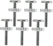 Kisangel 6pcs Threaded Rods for Gate Extenders Easy Installation Wall Mounting Hardware for Pet Safety Gates Compatible with Various Spaces