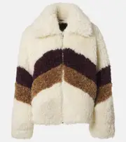 [Perfect Moment] Perfect Moment Reversible faux shearling jacket AU 16 multicoloured