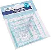 Riley Blake Designs by Lori Holt - Trim-It Square Ruler Pack - 6.4cm, 8.9cm, 11cm, 14cm, 17cm