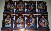 2019 SELECT AFL FOOTY STARS NORTH MELBOURNE RED DIE CUT COMPLETE TEAM SET of 8