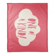 Creative Products One of a Kind Red Cloud 50 x 60 Coral Fleece Blanket