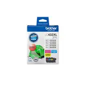 Brother Lc432Xlpk 3 Colour Value Pack Up To 1500 Pages