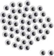 8Mm Self-Adhesive Googly Wiggle Eyes for Crafts Decorations 200 PCS