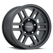 17x9 Vision 355 Manx 2 Overland Satin Black Wheel 5x5.5 (-12mm)