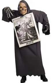 Skeleton Tarot Death Adult Costume