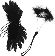 ASAKKURA Doll Accessories Diy Angel Wings Decorative Angel Wings Props for Creative Play