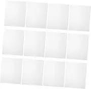 CLISPEED 15 Pcs Transparent Stencils for PVC Printing Stencils Drawing Tools for Arts Crafts School Projects and DIY Activities