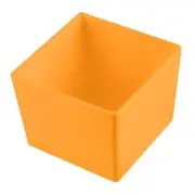 TableCraft CW5018X Simple Solutions™ Sixth Size Aluminum Bowl w/ Straight Edge