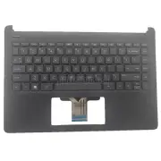 New Backlit For HP 14-DQ 14S-DQ 14-FQ Palmrest Case Keyboard L61505-001 USA