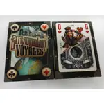 【USPCC 撲克】EXTRAORDINARY VOYAGES 黑背 PLAYING CARDS-S10317106