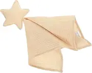 HONITANO Newborn Towel Soft Snuggle Blanket Cute Comfort for Boy Girl Gentle Touch Security for Sleep and Playtime