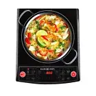 EuroChef Electric Induction Portable Cooktop Ceramic Hot Plate Kitchen Cooker