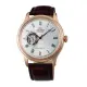 【ORIENT 東方錶】官方授權T2 半鏤空機械錶 皮帶款-錶徑43mm(FAG00001S)