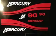 Mercury XR6 Outboard Decals 90 - 250 HP Mercury outboard free fast USA ship