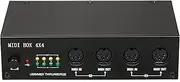 UM4X4 USB MIDI Interface 4 IN /4 Out 64 MIDI Channels 4i/4o + Merge 2i4o MIDI Box 4X4