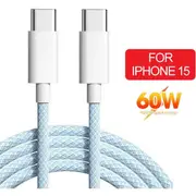Blue Fast Pro Max Plus Ipad Type C Adapter Apple Iphone 15 16 Cable Charger Charging 2m