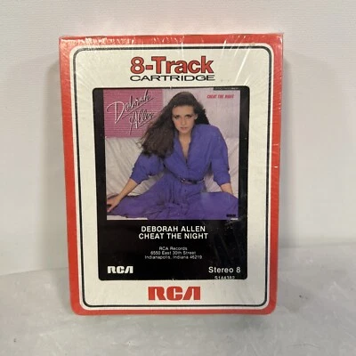 Deborah Allen Cheat The Night Country Music Hit Songs RCA 8-Track Tape 1983 -new