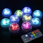 Light With Remote Control Atmosphere Lamp RGB Night Light Battery Powered