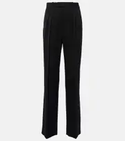 [Nili Lotan] Nili Lotan Alphonse virgin wool straight pants AU 14 black