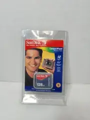 SanDisk CompactFlash 128 MB Memory Card (SDCFB-128-768)