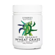 New Synergy Natural Organic Wheat Grass 200g Wheatgrass